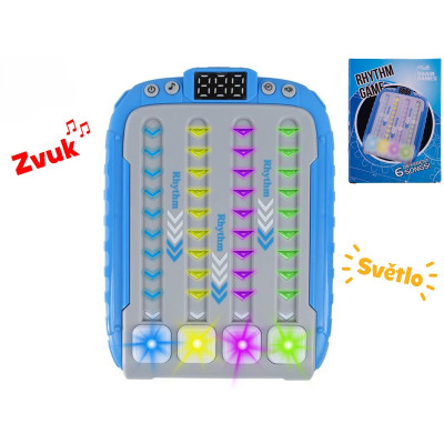 Brain Games Rytmická hra 15cm na baterie se světlem a zvukem