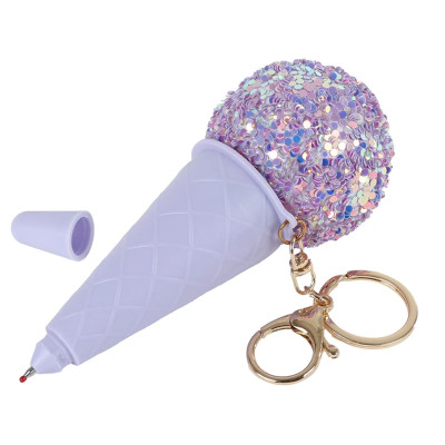 Přívěsek na klíče propiska Zmrzlina 14 cm Glamour