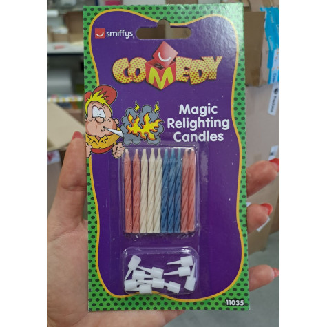 Nesfouknutelné svíčky 10 ks ~ 3