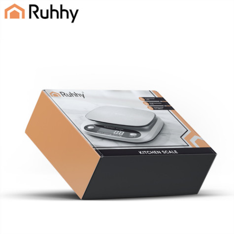 Digitální kuchyňská váha stříbrná 5kg Ruhhy 27931 ~ 7
