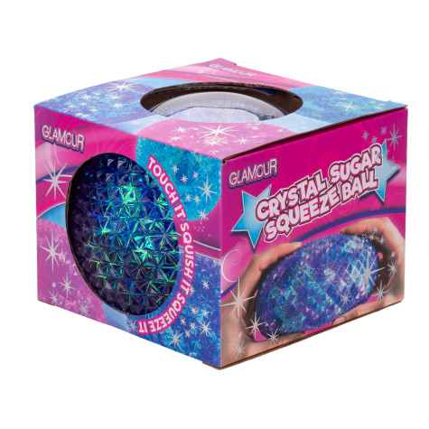 Glamour Krystalický strečový míček sugar 10 cm ~ 2