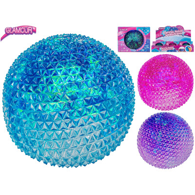 Glamour Krystalický strečový míček sugar 10 cm
