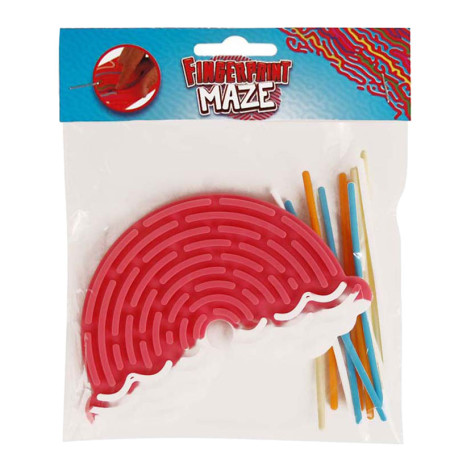 Fingerprint Maze bludiště 18,5cm Duha ~ 2