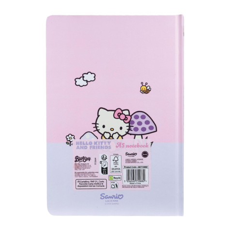 Blok A5 Hello Kitty a přátelé 14,5x21cm ~ 3