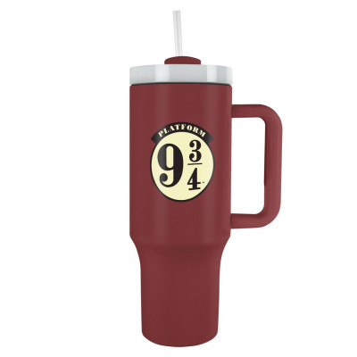 Cestovní hrnek s brčkem - nástupiště 9 a 3/4 Harry Potter 1200ml