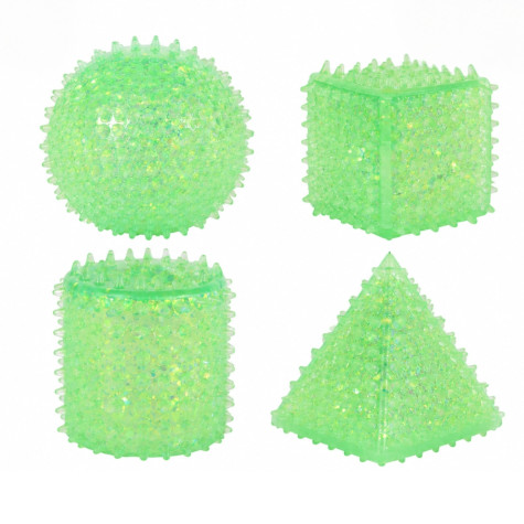 Toys&Trends Míček strečový 1ks sugar geometrický tvar 6cm ~ 1