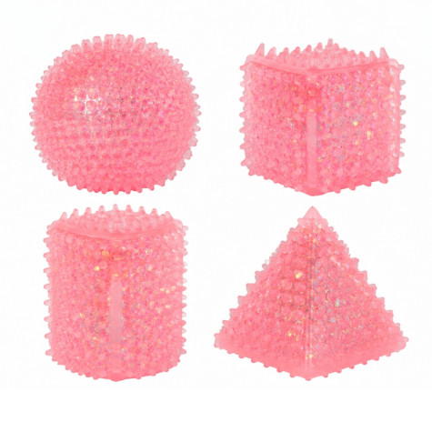 Toys&Trends Míček strečový 1ks sugar geometrický tvar 6cm ~ 2