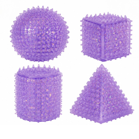 Toys&Trends Míček strečový 1ks sugar geometrický tvar 6cm ~ 2