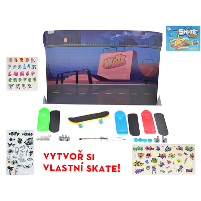 DIY Skate studio Sada pro složení a dekoraci skateboardů 9,5cm