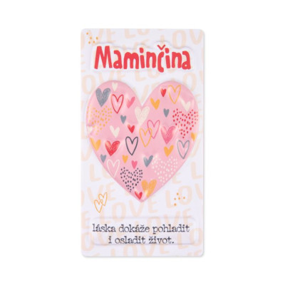 Albi 3D mléčná čokoláda - Maminčina láska