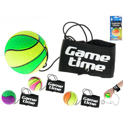 Gametime Míček vracející se na gumičce 6 cm