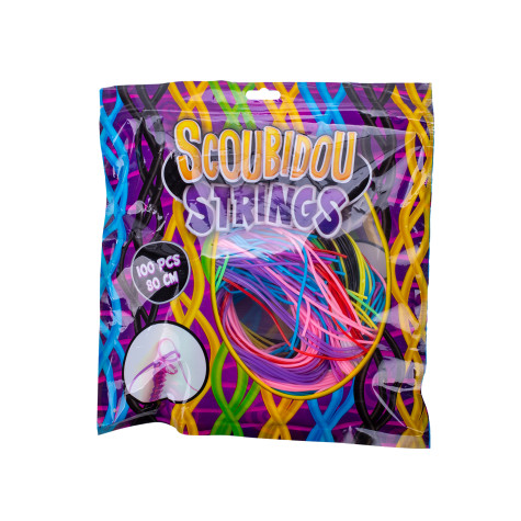 Scoubidou zaplétací bužírky 80cm 100ks v sáčku Toys&Trends ~ 2