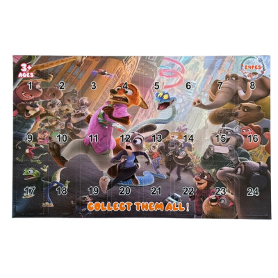 Adventní kalendář Zootropolis