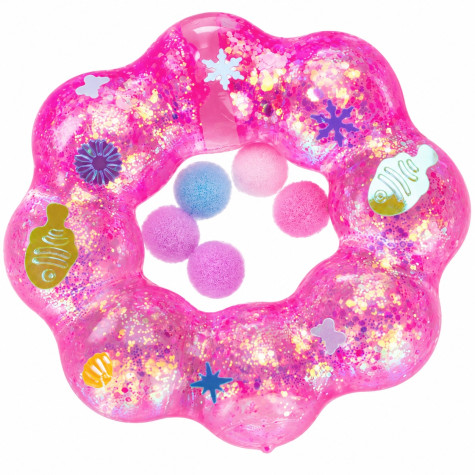 Náramek strečový 8,5cm s flitry a doplňky Glamour ~ 1