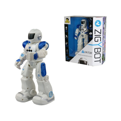 MaDe Zigybot Viktor robot 27 cm modrý ~ 1