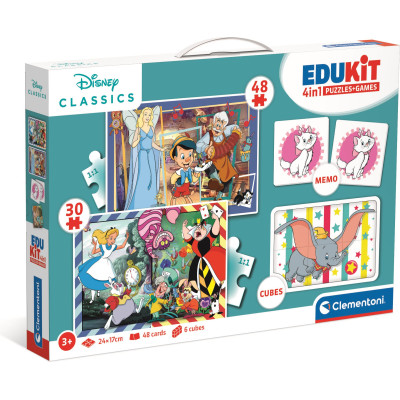 CLEMENTONI Soubor her 4v1 Disney Classics