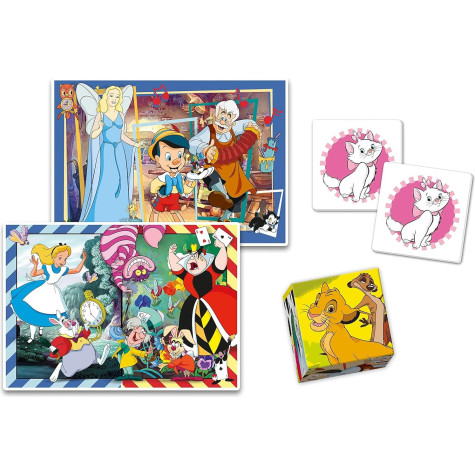 CLEMENTONI Soubor her 4v1 Disney Classics ~ 2