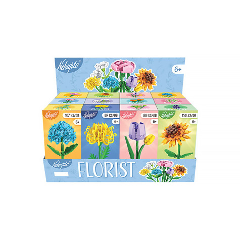 Nekupto MINI stavebnice FLORIST - Růže ~ 2