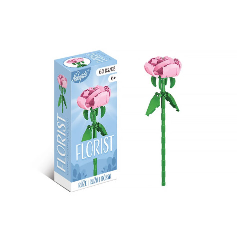 Nekupto MINI stavebnice FLORIST - Růže ~ 1