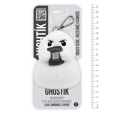 Nekupto Plyšový přívěsek Xichtíci - Ghostík