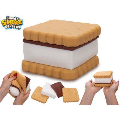 Mega squeeze Sušenka strečová jumbo 10 cm