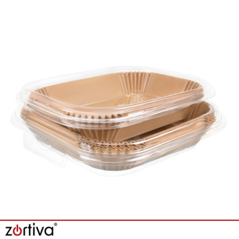 Papírové formy do fritézy 26 cm a 18x24,5cm 150 ks Zortiva 28025 ~ 7