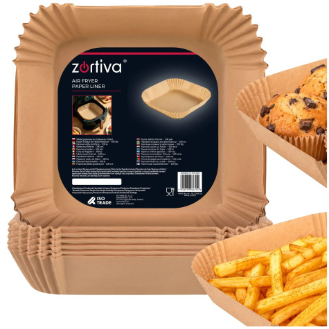 Papírové formy do fritézy 23 cm 100 ks Zortiva 28024 ~ 1