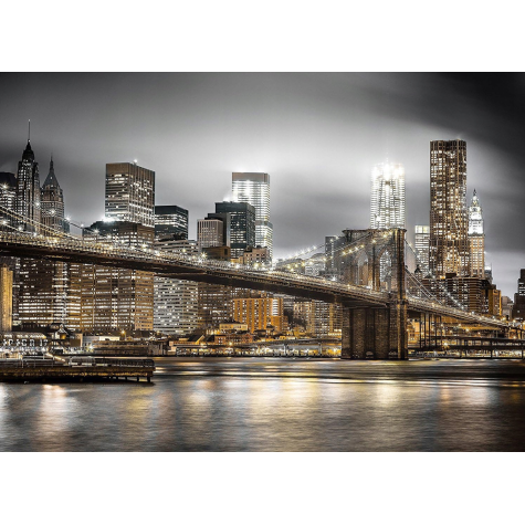 Norimpex Diamantový obrázek malování 30x40cm - New York Brooklynský most ~ 1