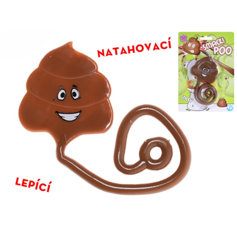 POO Lepící a natahovací hovínko 32cm ~ 2