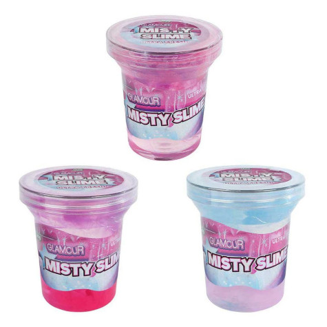 Misty slime Sliz kouřový v kelímku 260g Glamour ~ 3