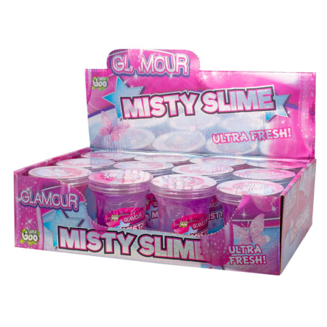 Misty slime Sliz kouřový v kelímku 260g Glamour ~ 4