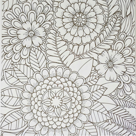 CRAFT ID Colouring book Omalovánková kniha 30 listů - Prales ~ 3