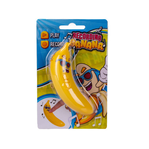Banán mluvící s nahrávací funkcí 10 cm na baterie ~ 3