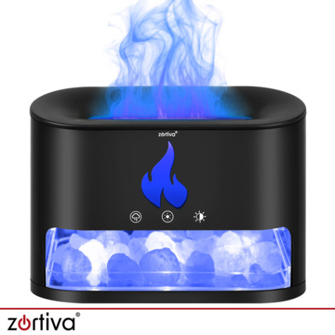 Aroma difuzér zvlhčovač vzduchu s kamínky černý Zortiva 28214 ~ 3