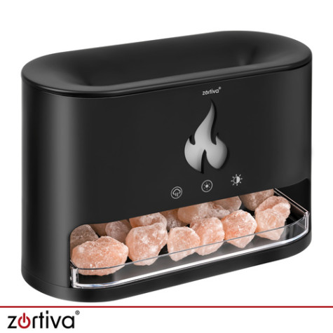 Aroma difuzér zvlhčovač vzduchu s kamínky černý Zortiva 28214 ~ 4