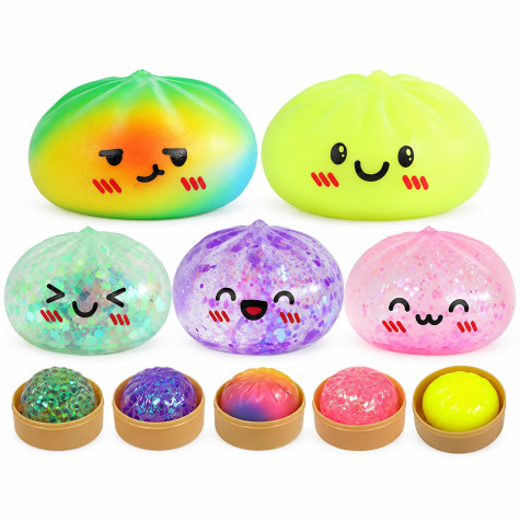 Squishy Dumpling MIX MINI mačkací knedlíček 5,5 cm (Mystery box) ~ 1