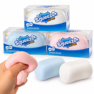 Crunchy Squishy SOAP mačkací mýdlo s křupajícím efektem 9 cm