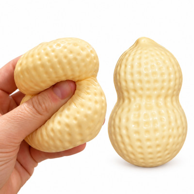 Peanut Squeeze antistresový mačkací arašíd 10 cm