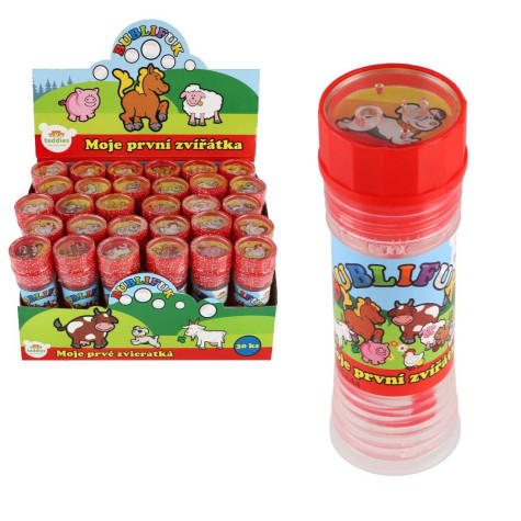 Teddies Bublifuk Moje první zvířátka s ovocnou vůní 50ml ~ 1