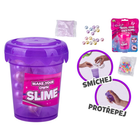 Sada DIY na vytvoření vlastního slizu v kelímku Glamour ~ 2