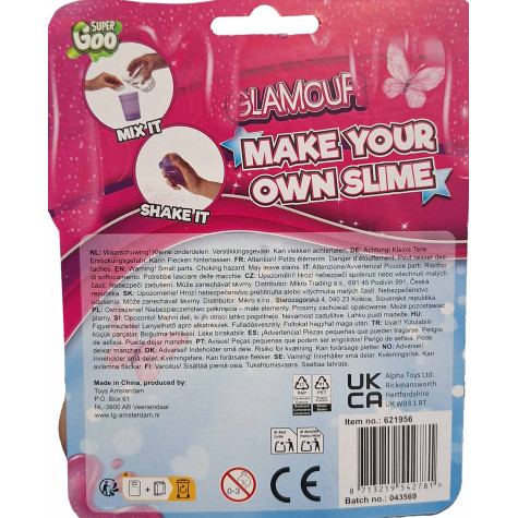 Sada DIY na vytvoření vlastního slizu v kelímku Glamour ~ 3