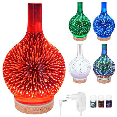 Difuzér 3D efekt Aroma zvlhčovač vzduchu 200ml Zortiva