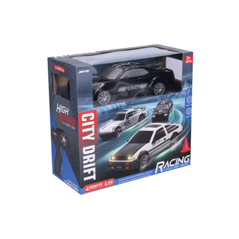 RC driftovací auto černé na dálkové ovládání 21,5 cm ~ 2
