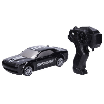 RC driftovací auto černé na dálkové ovládání 21,5 cm