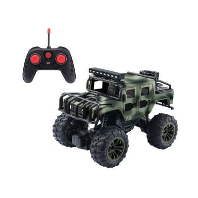 RC vojenské auto se světly 21 cm