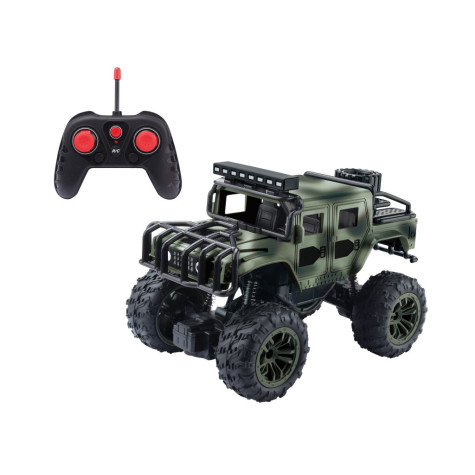 RC vojenské auto se světly 21 cm ~ 1