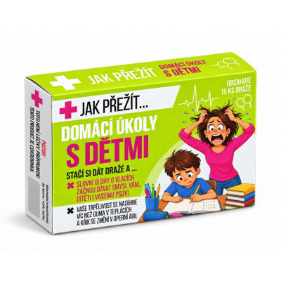 Nekupto Sladká první pomoc: Jak přežít Domácí úkoly s dětmi