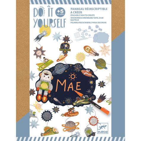 Djeco DIY Vyrob si sám Stíratelná tabulka Ve hvězdách ~ 2