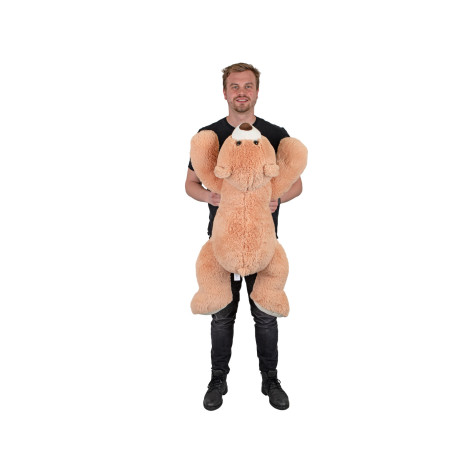 Mega plyšový medvěd ležící 100 cm ~ 3