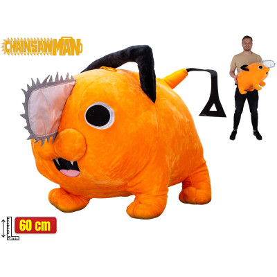 Mega plyšový Pochita Chainsaw Man 60 cm